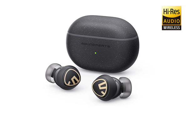 イヤホン Soundpeats Mini Pro HS ハイレゾワイヤレス認証取得、ハイブリッドANC対応の完全ワイヤレス