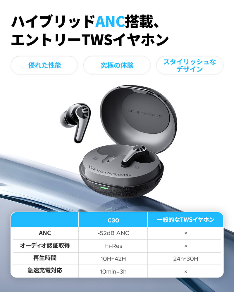 C30 – SOUNDPEATS JAPAN