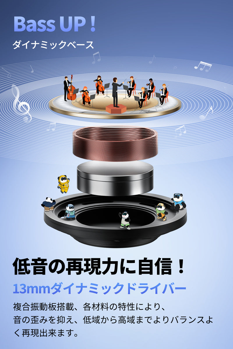 SOUNDPEATS Air5 Lite ワイヤレスイヤホン インナーイヤー型【ハイレゾ